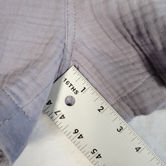 Madewell Pull-On Shorts in Lightspun, Light Purple, Size XS - Picture 6 of 10